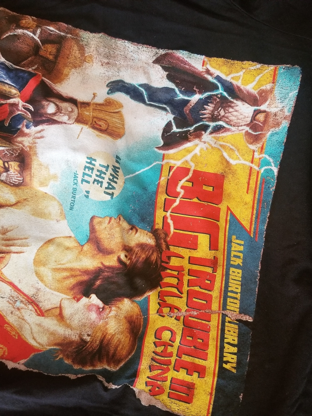 New FRIGHT RAGS Big Trouble In Little China MEDIUM T-Shirt, Limited Edition - Picture 9 of 10